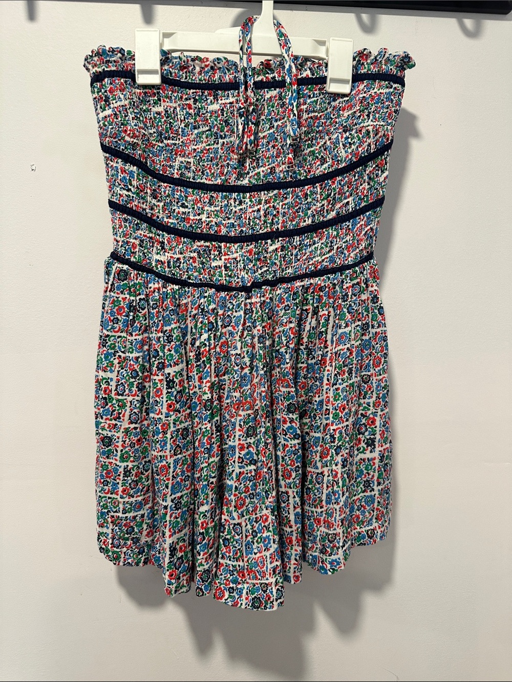 Free People floral romper with removable straps